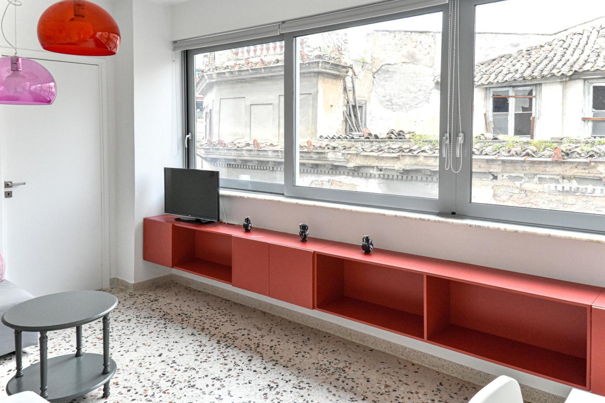 Monastiraki Panorama: Spacious City Living Athen Exterior foto